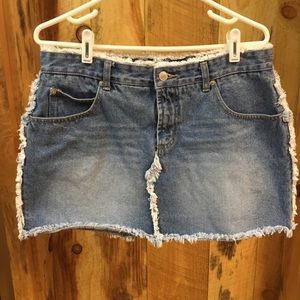 Denim skirt